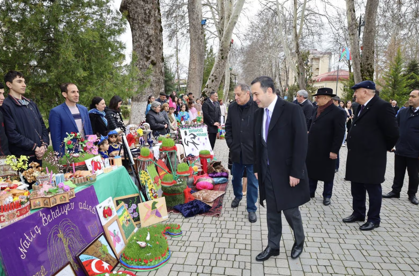 İsmayıllıda Novruz bayramı qeyd olunub (FOTO/VİDEO)